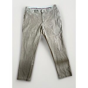 Polo Ralph Lauren Corduroy Golf Pants Men's 38x34 Brown Flat Front Khaki Vintage